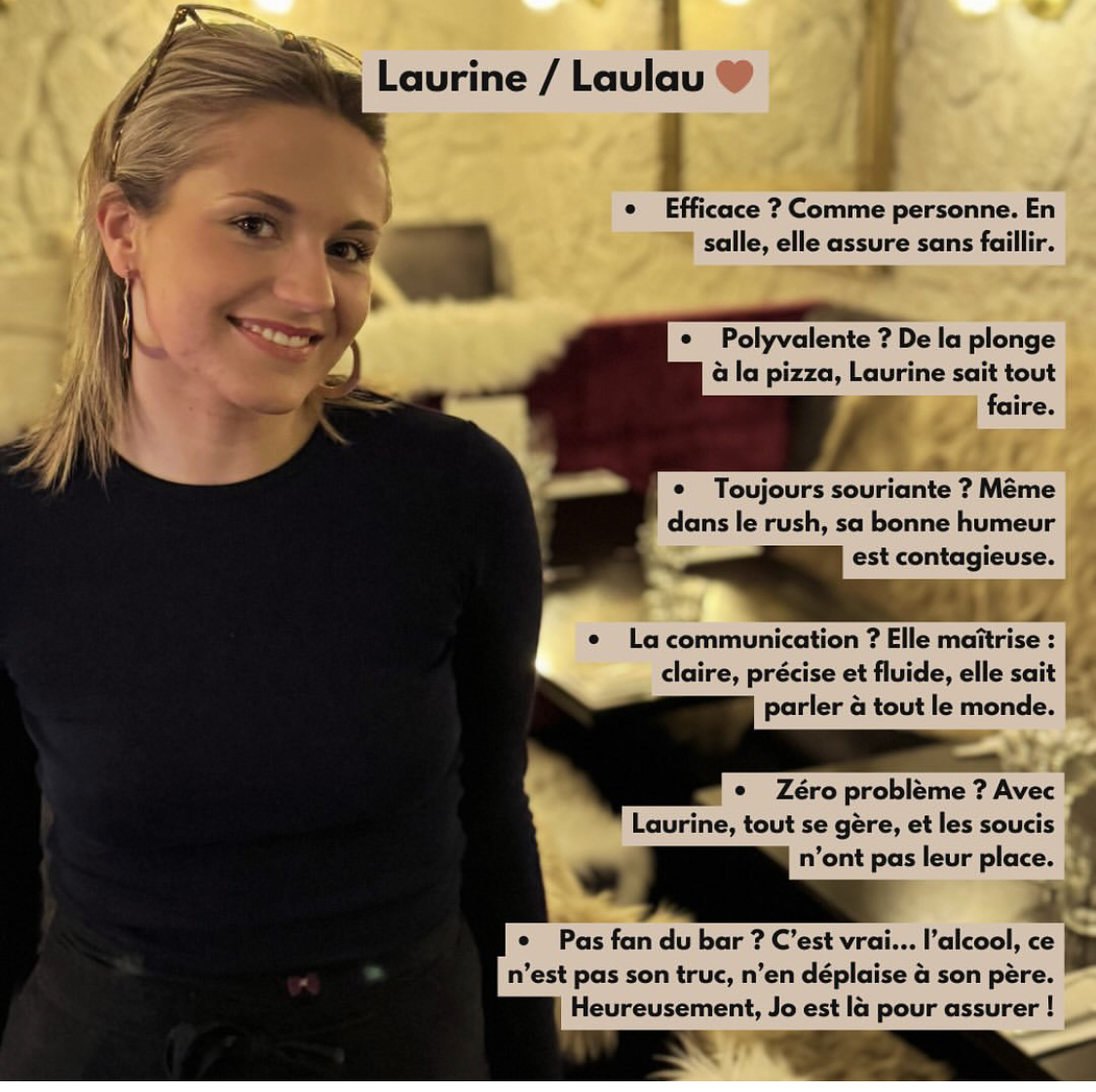 Laurine La Cantina Le Vésinet